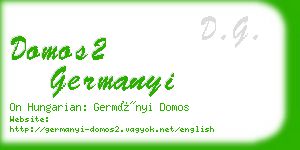 domos2 germanyi business card